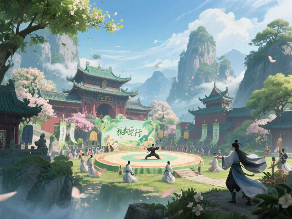 春风起九霄,太极聚武当 | 《踏风行》手游九霄节盛启,首站探秘仙山武当 春风起九霄,太极聚武当 | 《踏风行》手游九霄节盛启,首站探秘仙山武当